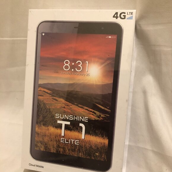 Cloud Mobile Sunshine T1 Elite Tablet 8" HD UNLOCKED FACTORY SEALED! W/TIKTOK! - Picture 5 of 15
